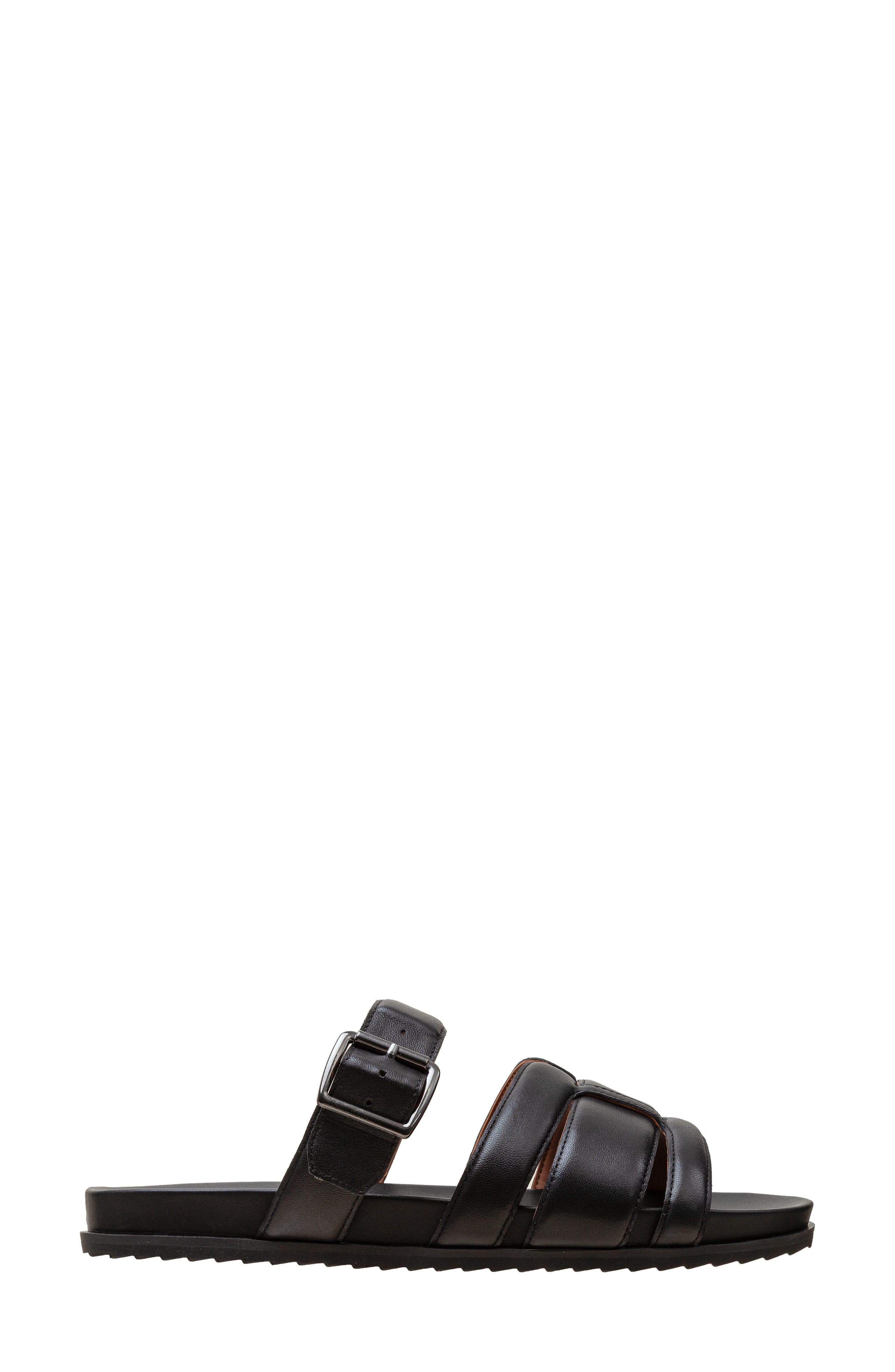 Linea Paolo Rosalie Sandal, Alternate, color, Black