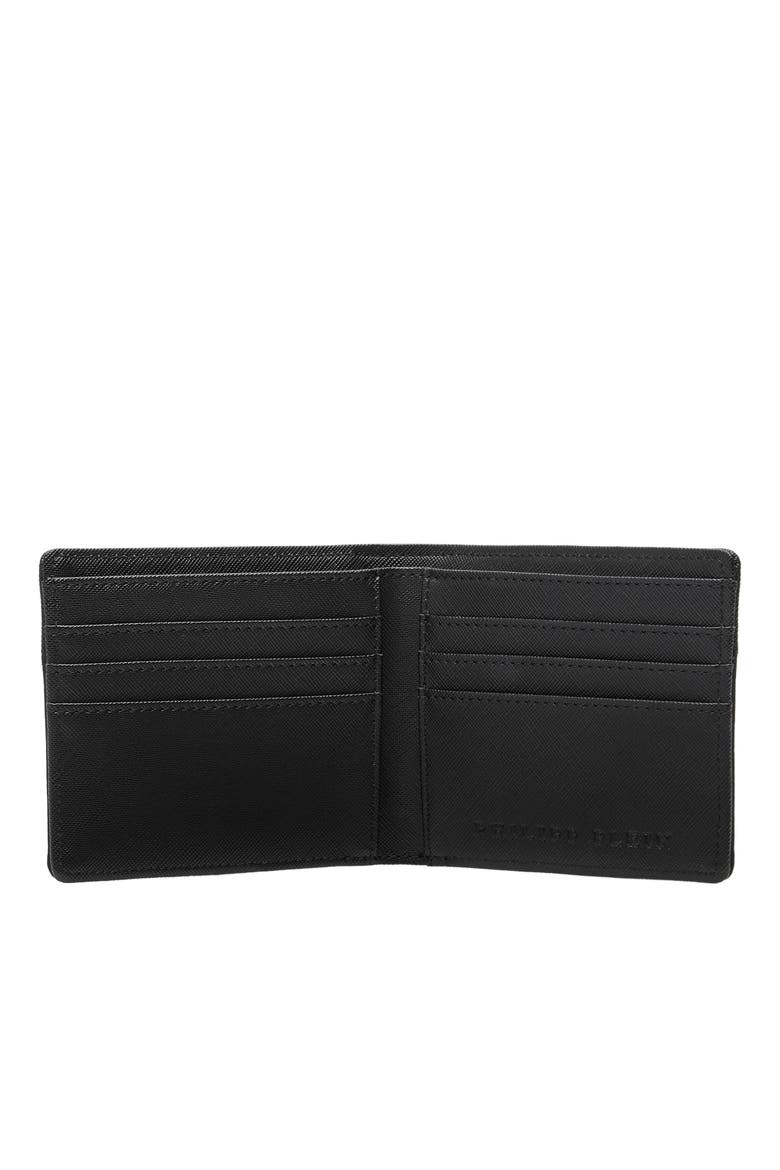 Credit Cards Holder Hexagon Unisex, Alternate, color, black