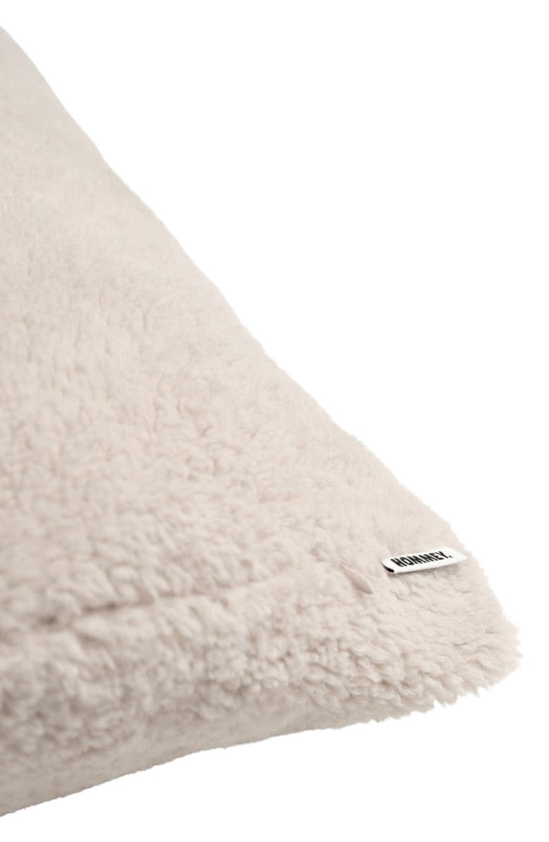 HOMMEY Essential Fleece Pillow Cover, Alternate, color,