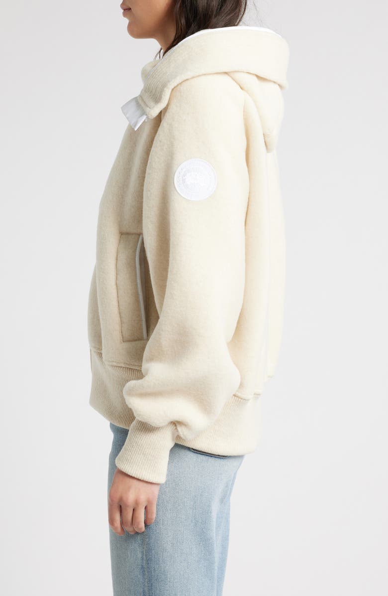 Canada Goose HUMANATURE High Pile Fleece Bomber Jacket, Alternate, color,