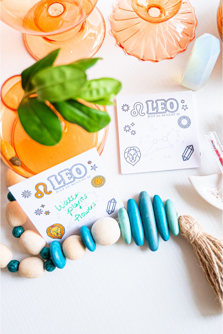 Color The Cosmos Adult Creative Activity Mini Bundle, Alternate, color, Leo