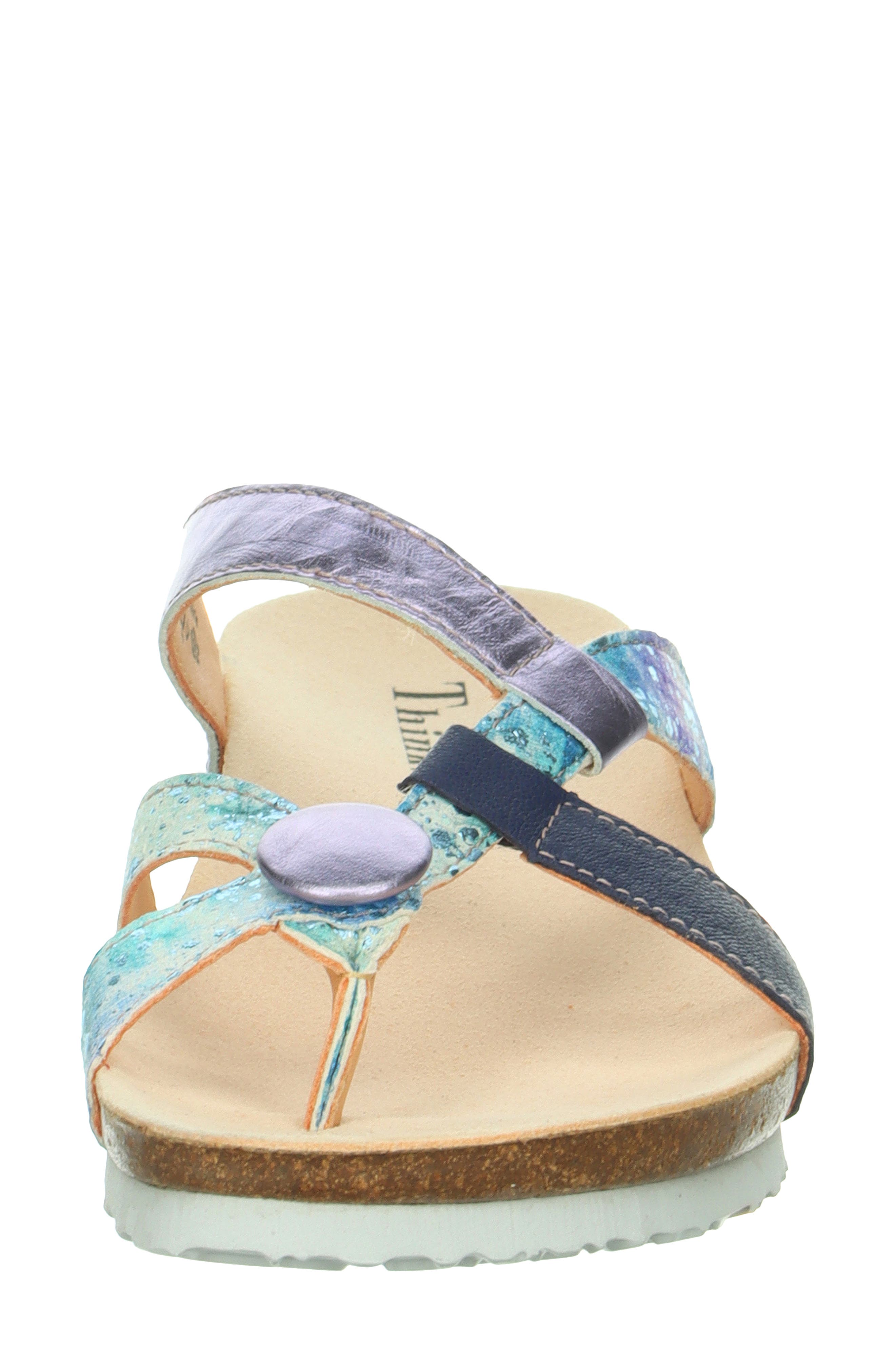 Think! 'Julia' Sandal, Alternate, color, Turkis/Kombi