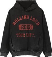 Rolling Loud Tour Dept Cotton Graphic Hoodie