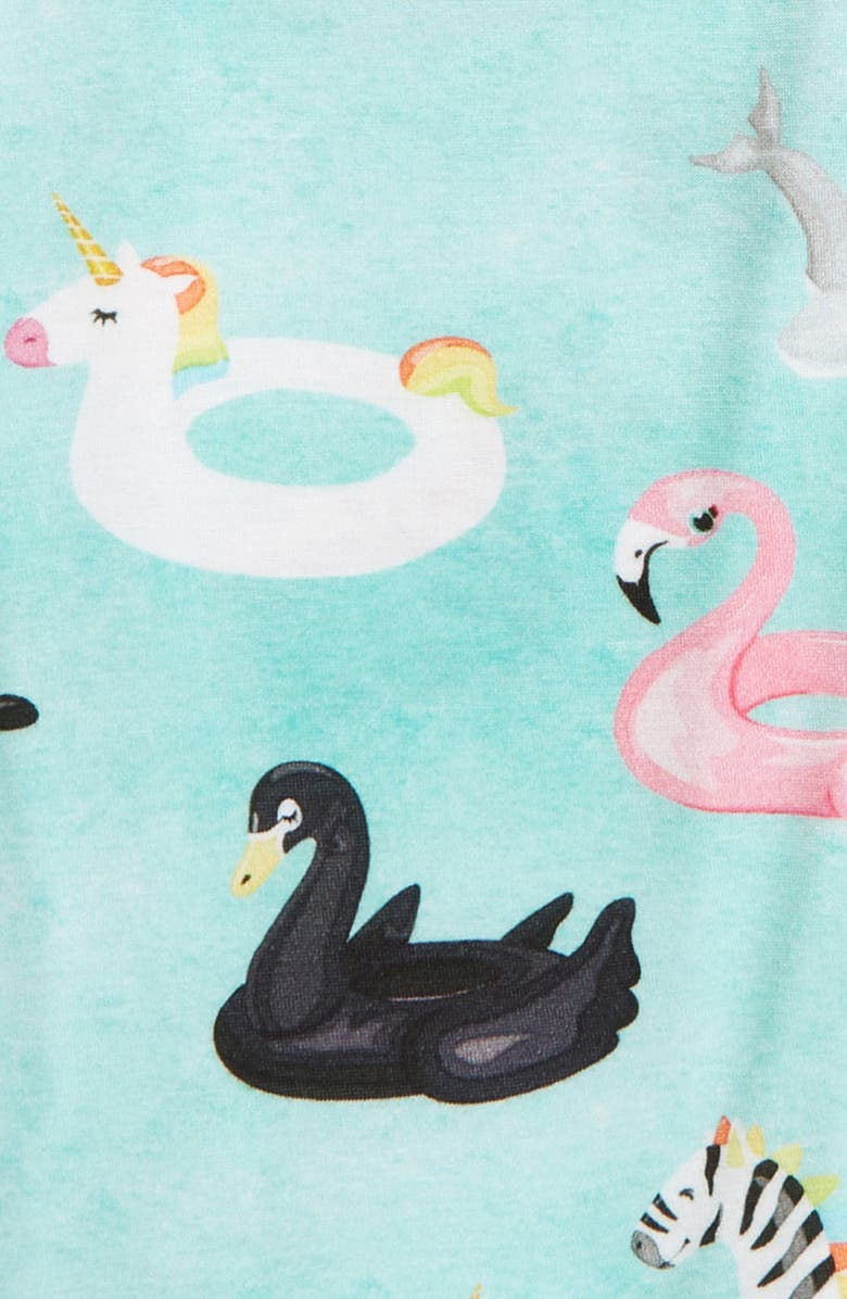 Posh Peanut Kids' Lenny Fitted Two-Piece Pajamas, Alternate, color, 