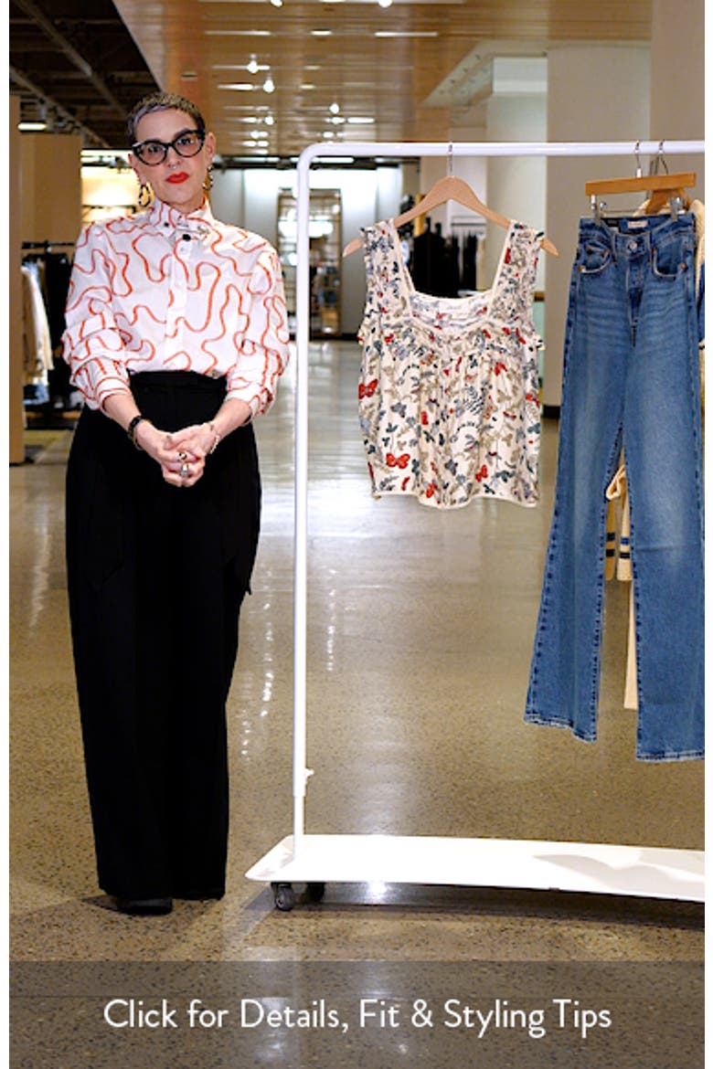 The Victorian Pleat Silk Tank video