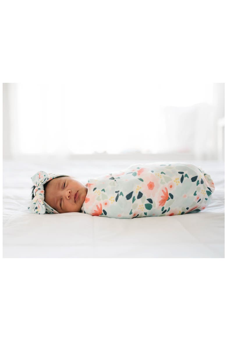 Print Swaddle Blanket, Alternate, color, LEILANI