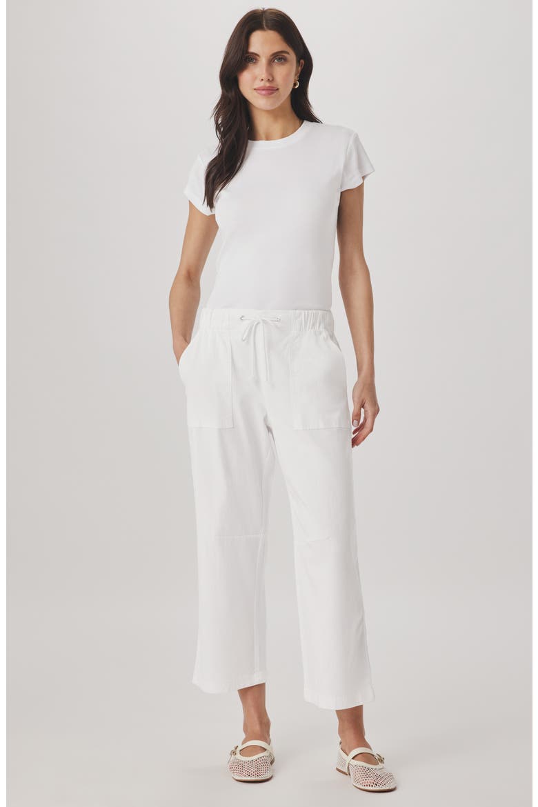 Regina Crop Pants, Alternate, color, WHITE