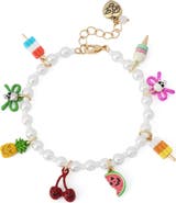 Betsey Johnson Summerween Charm Bracelet