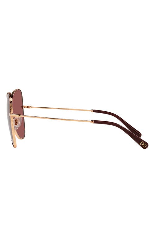 Dolce & Gabbana Dolce&gabbana 58mm Butterfly Sunglasses