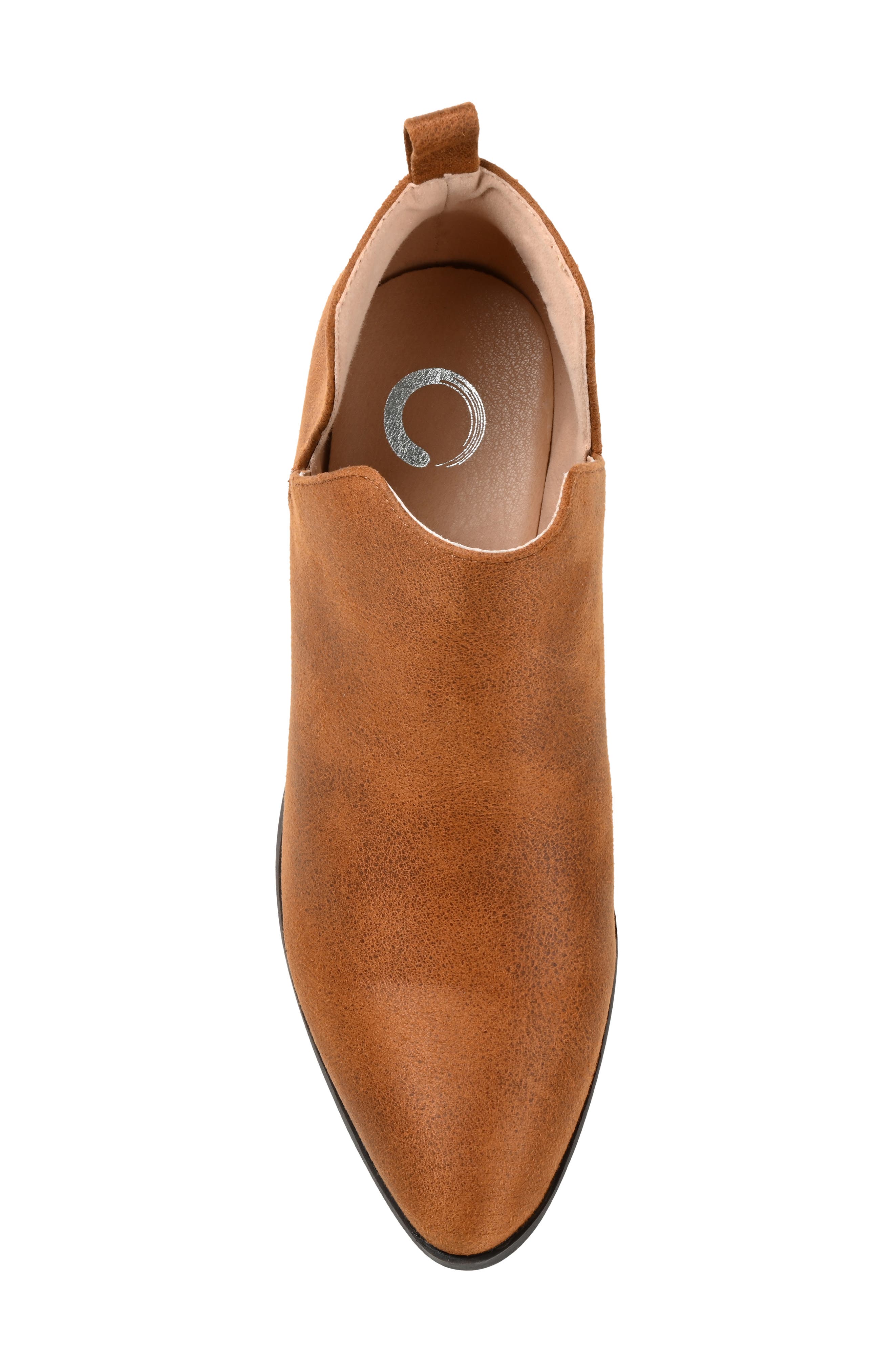 Journee Collection JOURNEE Lola Patterned Ankle Bootie, Alternate, color, Brown