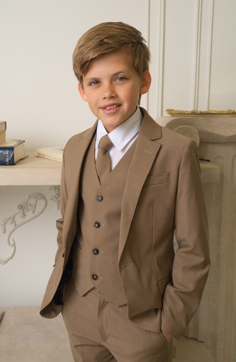 Peanut Butter Collection Kids' Luxor Five-Piece Suit, Alternate, color, Luxor Desert Beige