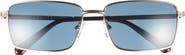 GUESS 59mm Rectangular Sunglasses
