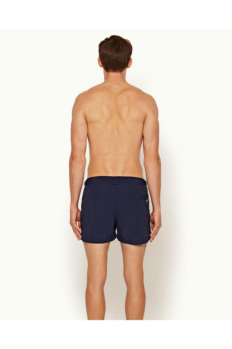 Springer Tailored-Fit Swim Shorts, Alternate, color, Navy