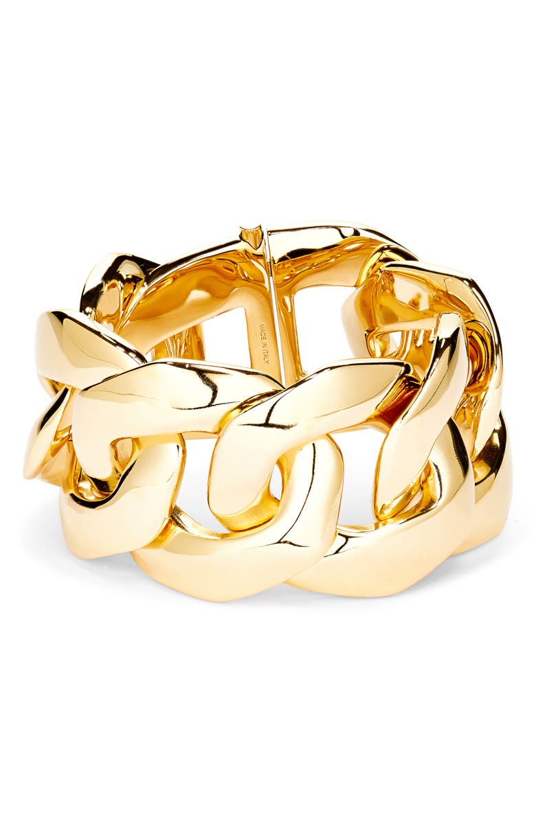 Givenchy Large Link Bracelet, Main, color, Golden Yellow