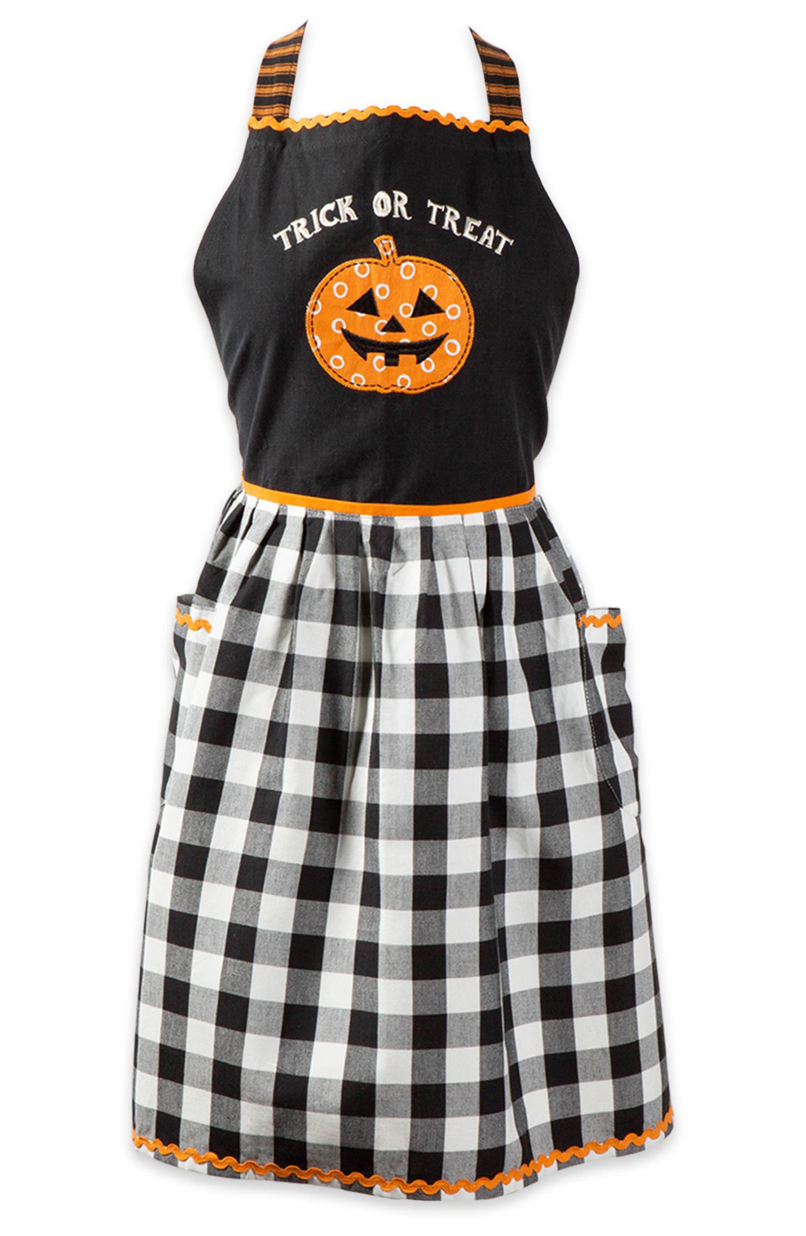 Design Imports Trick or Treat Embellished Apron | Nordstromrack
