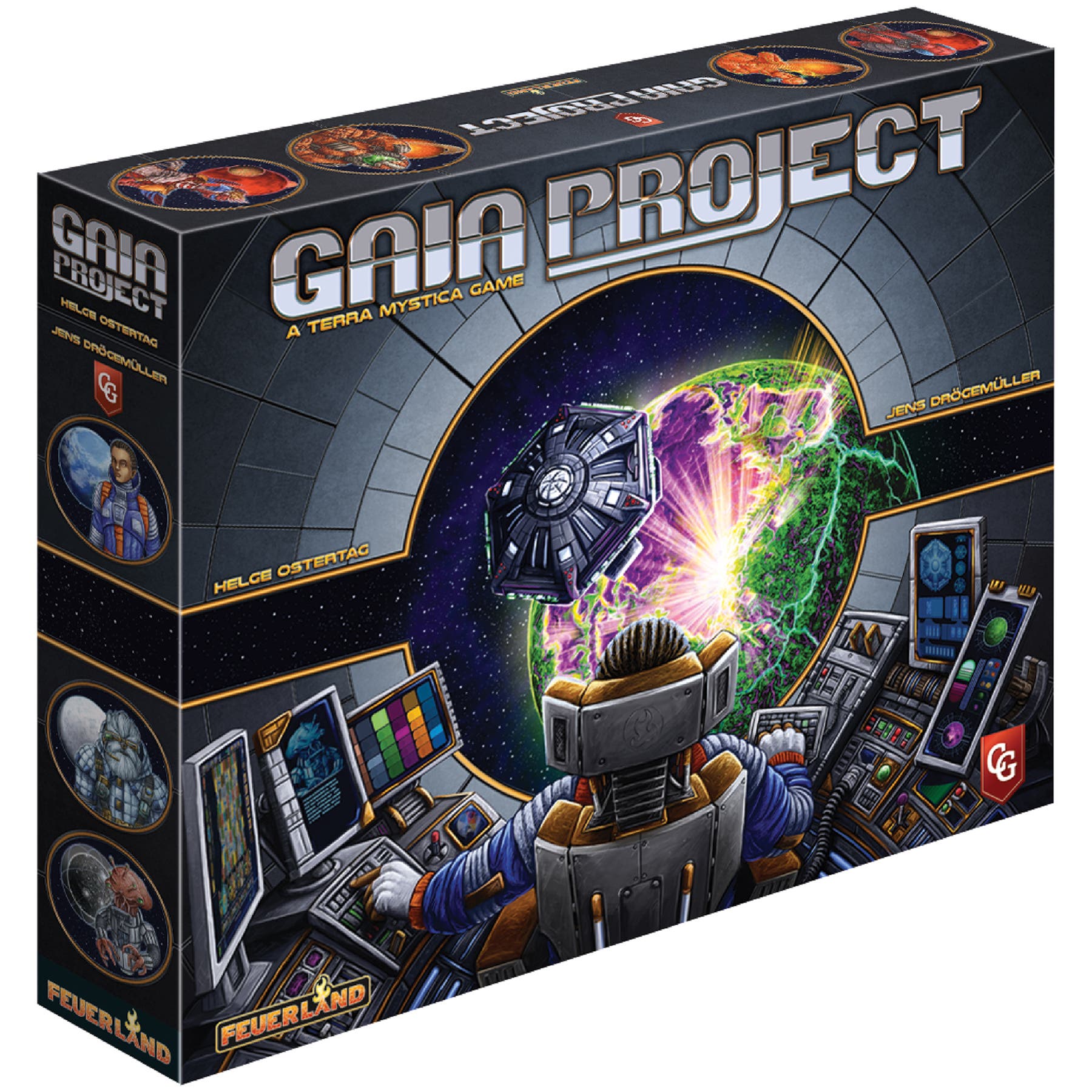 Capstone Games Gaia Project Strategy Board Game in Multicolored 