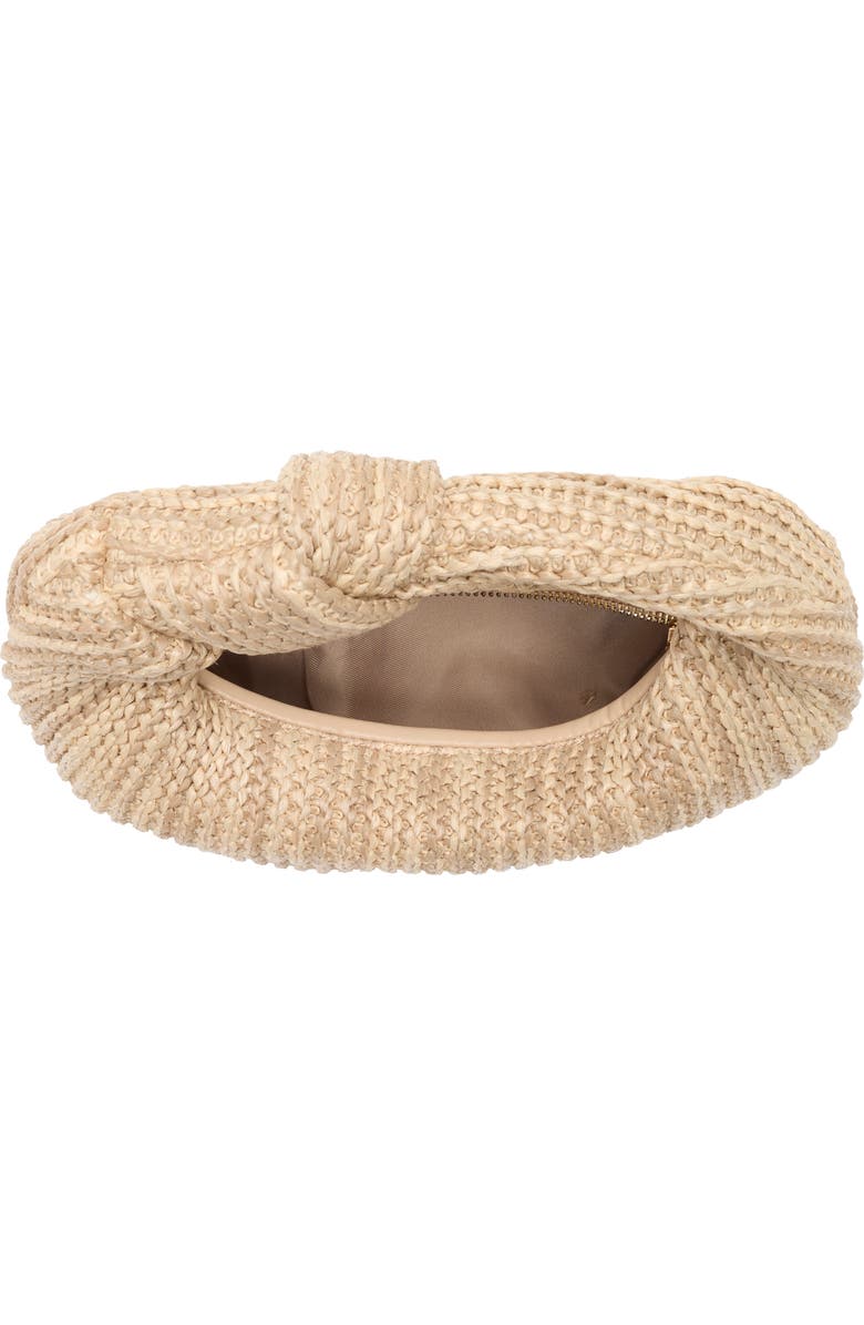 URBAN EXPRESSIONS HANDBAGS Straw Top Handle Bag, Alternate, color, Natural