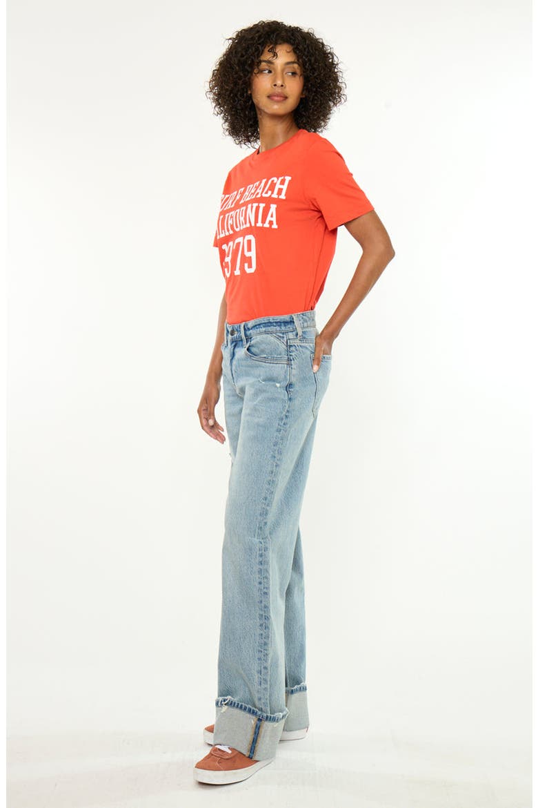 Rebel 90s Low Rise Loose Baggy Jeans, Alternate, color, Medium Light