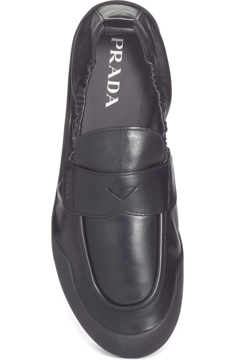 Prada Speedrock Loafer, Alternate, color, Nero
