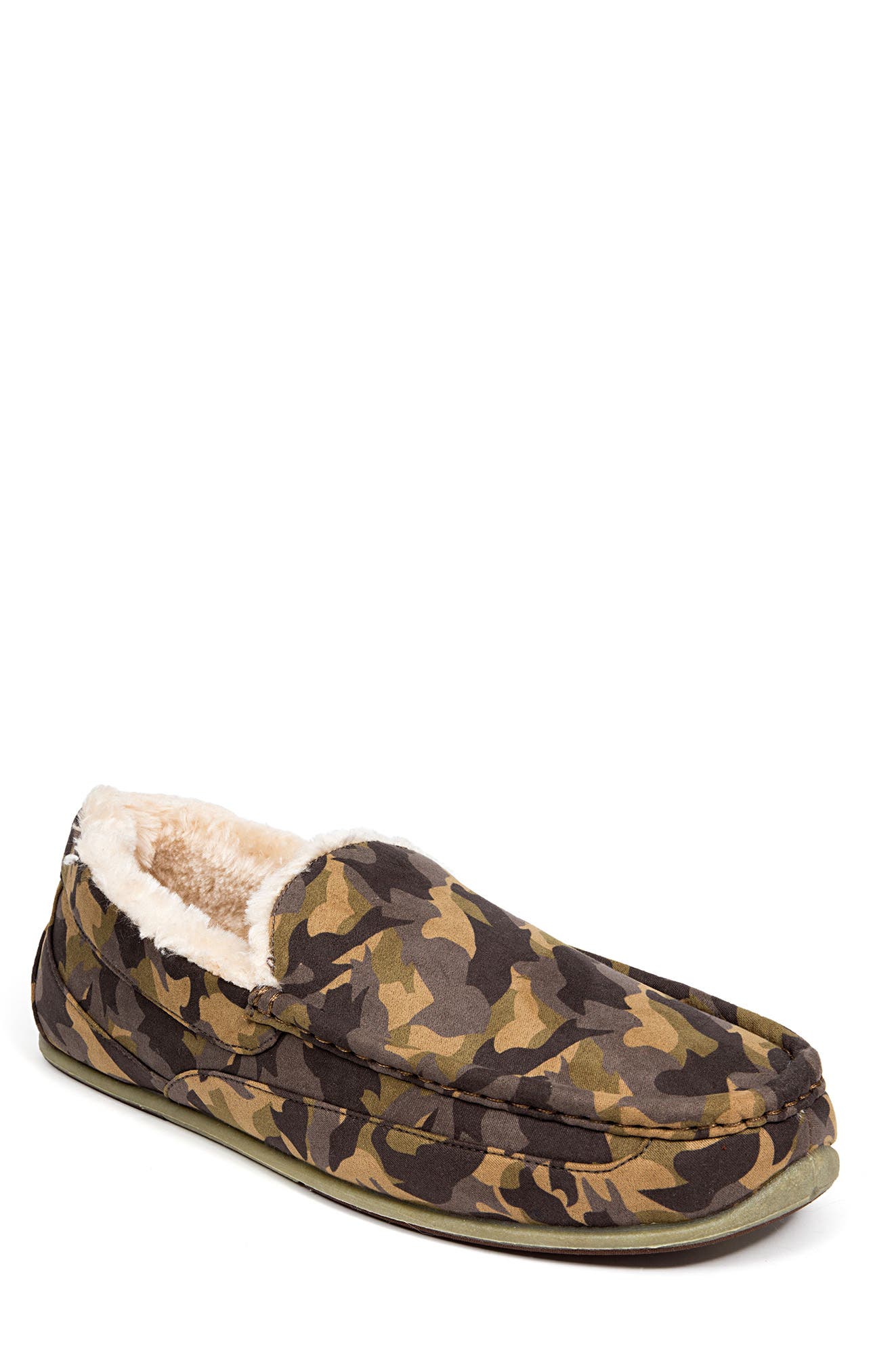 Spun Slipper, Main, color, BROWN/ BROWN CAMO