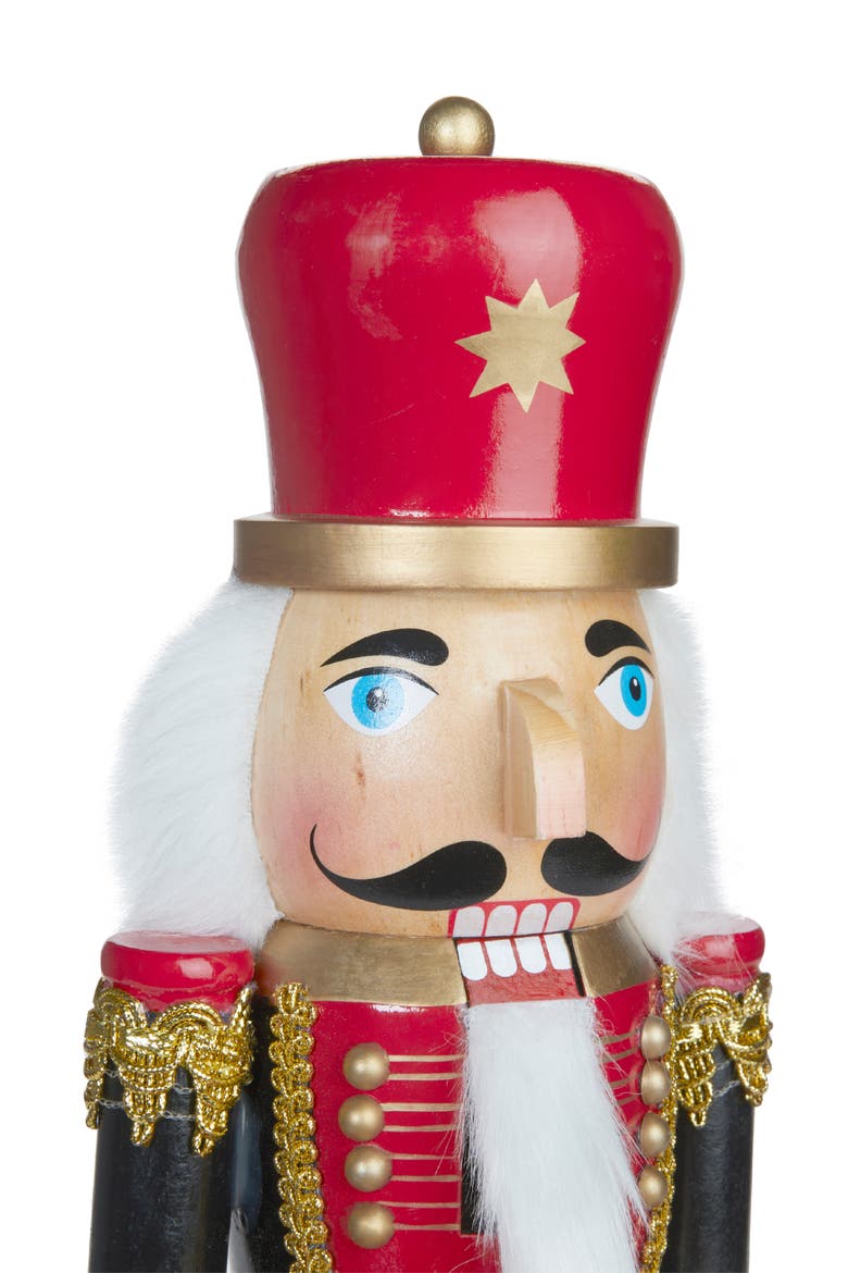 Wooden Nutcracker Decoration, Alternate, color, MULTI
