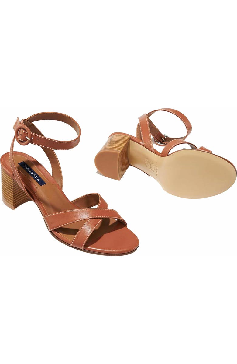 MARGAUX The City Sandal, Alternate, color, Saddle