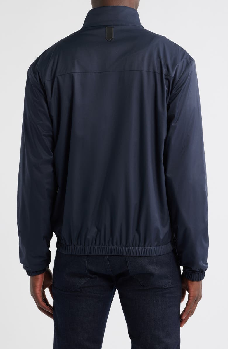 Canali Reversible Soft Touch Blouson Jacket, Alternate, color, Navy