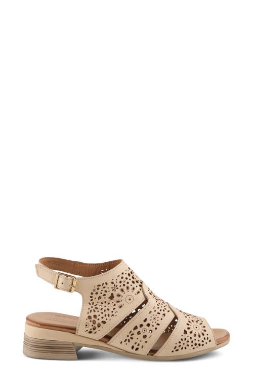Spring Step Plasma Ankle Strap Sandal In Beige