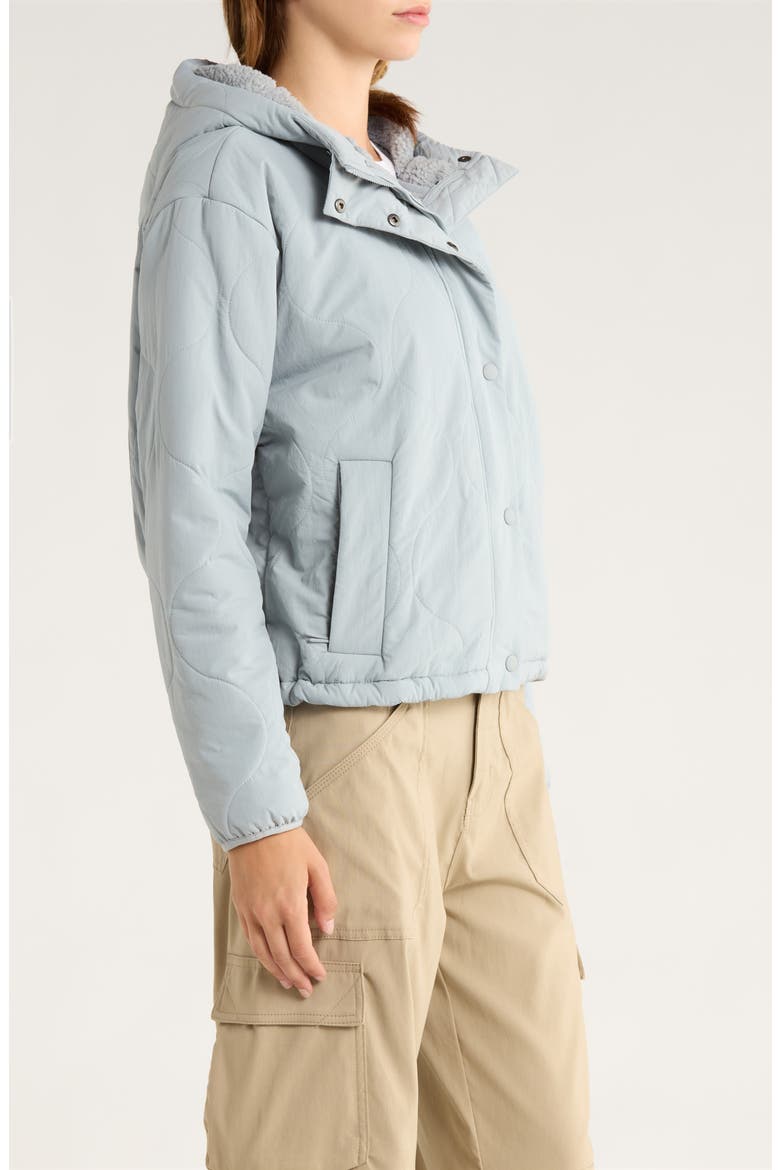Encinitas Quilted Jacket, Alternate, color, QUARRY