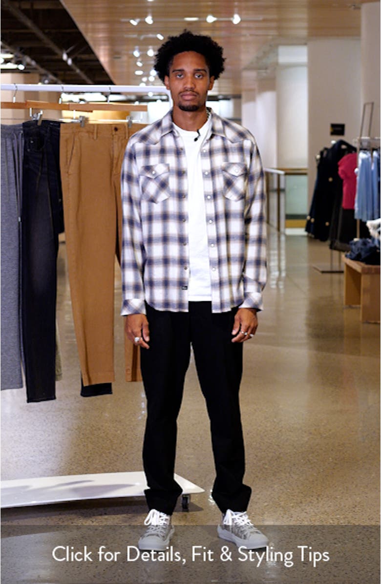 Roy Relaxed Fit Snap-Up Shirt, sales video thumbnail