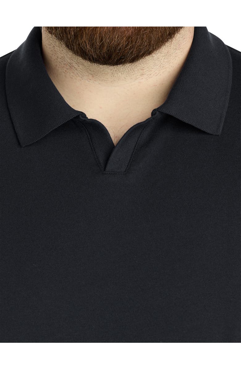 Oak Hill by DXL Big
Tall 37.5<sup
®</sup
Technology Notched Performance Polo Shirt, Alternate, color, Black