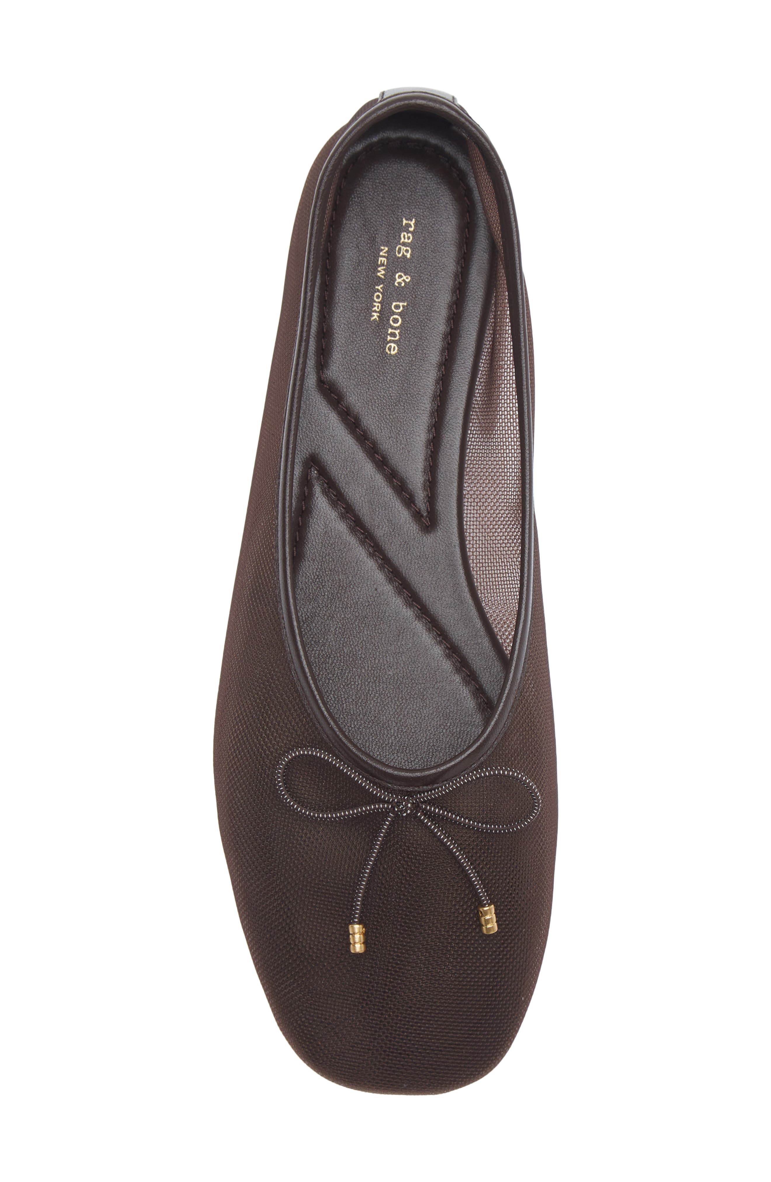 Poppi Ballet Flat, Alternate, color, MOCHA MESH