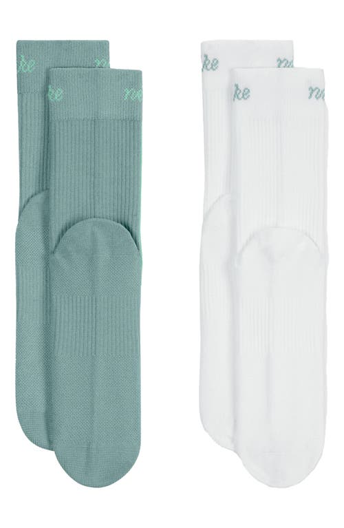 Nike Dri-fit Everyday Plus 3-pack Crew Socks In Blue