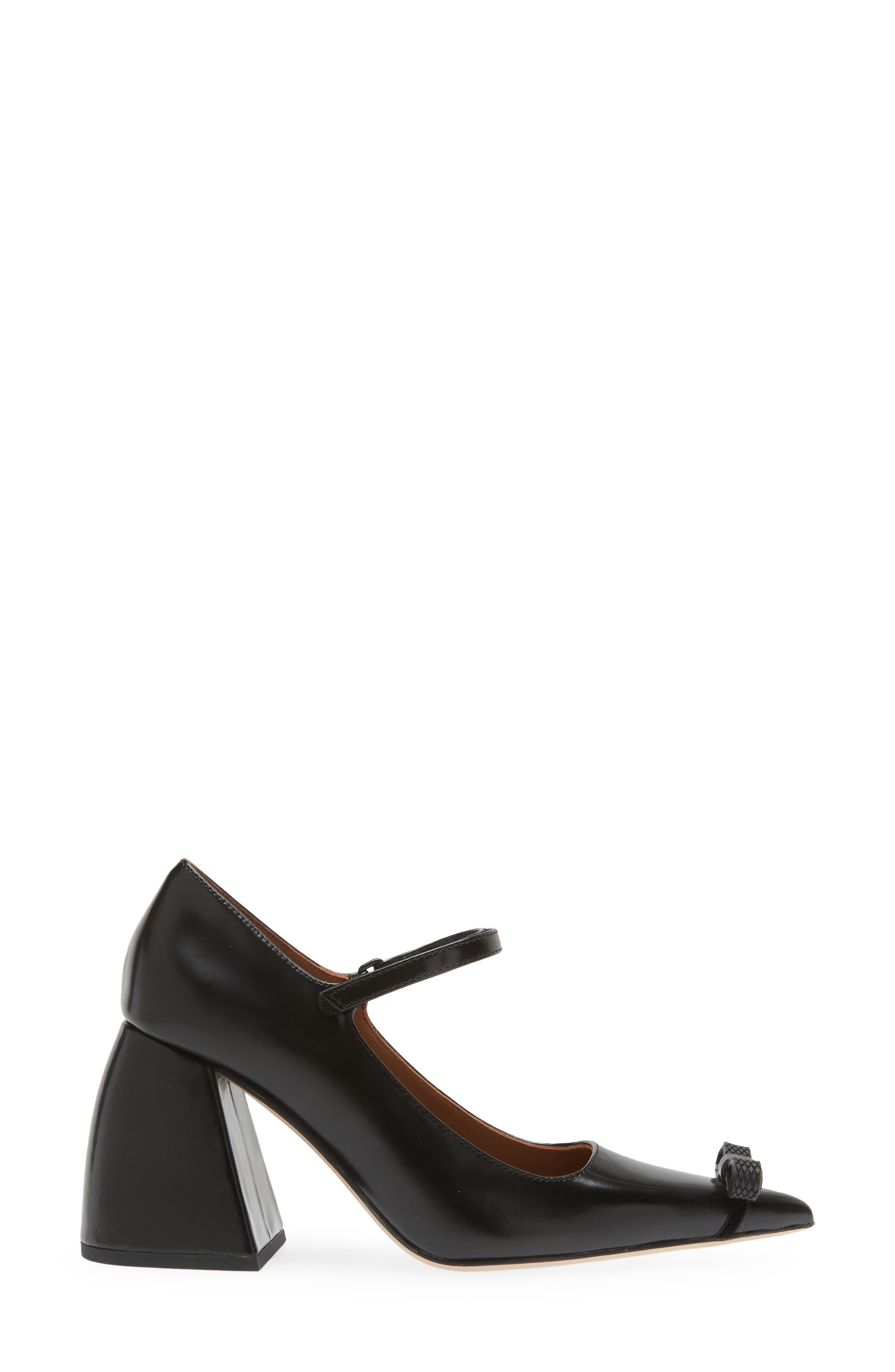 Shushu/Tong Bow Detail Pointed Toe Mary Jane Pump, Alternate, color, 
