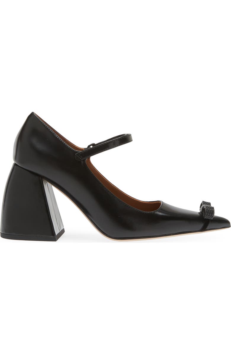 Shushu/Tong Bow Detail Pointed Toe Mary Jane Pump, Alternate, color,