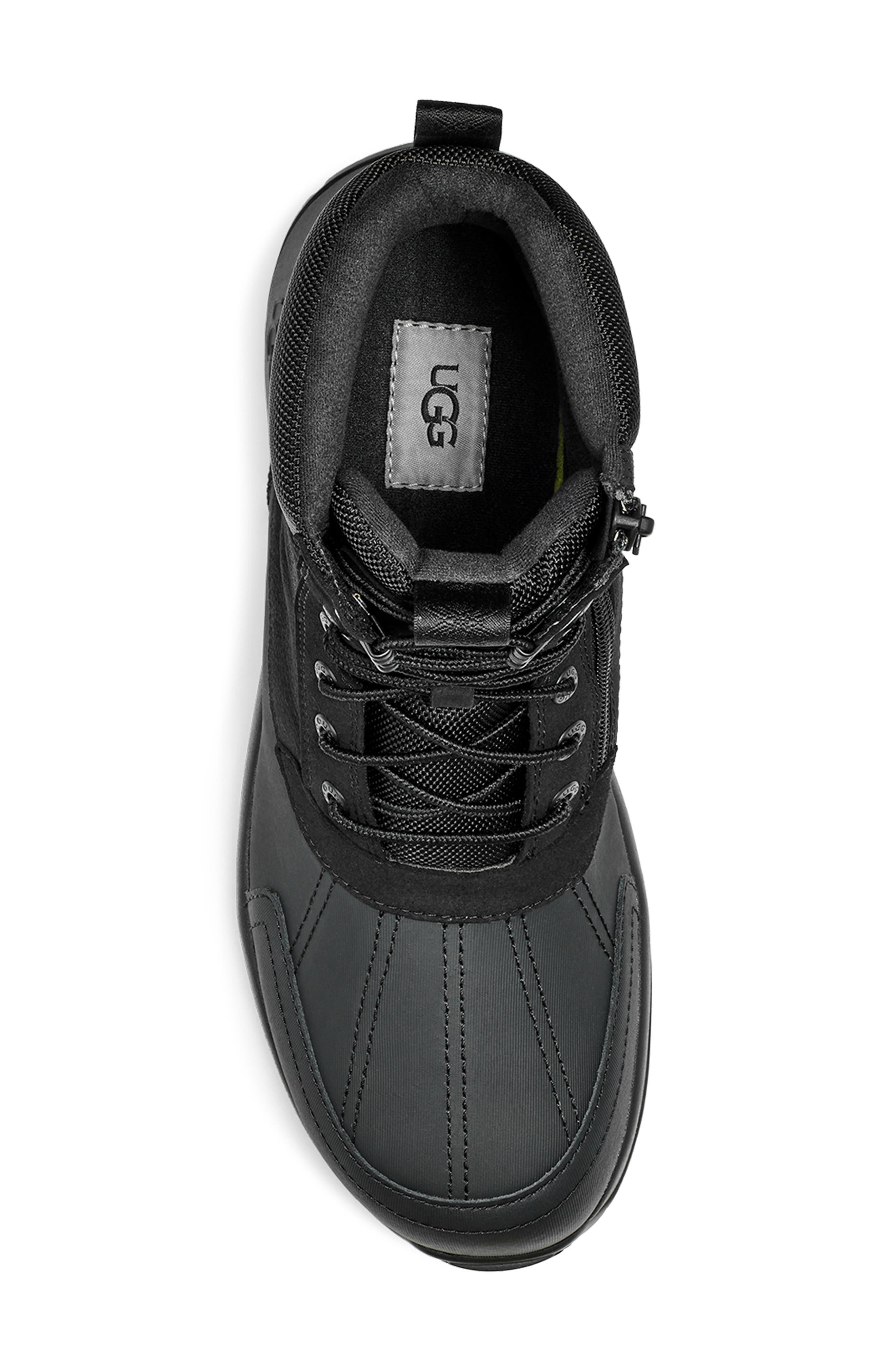 UGG<sup>®</sup> Emmett Waterproof Lace-Up Duck Boot, Alternate, color, 