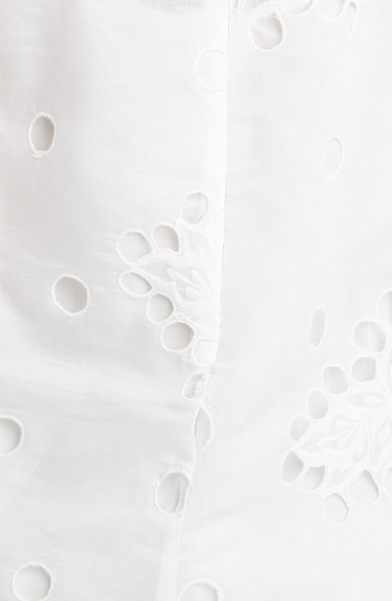 Rebecca Taylor Honeysuckle Eyelet Top, Alternate, color, 