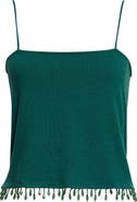 Bode Lodge Beaded Cashmere Camisole