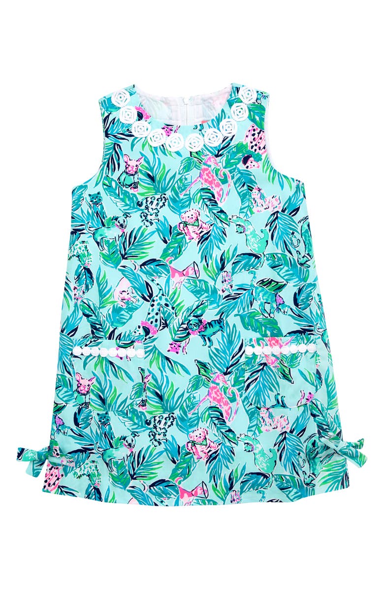 Lilly Pulitzer<sup>®</sup> Little Lilly Classic Shift Dress, Main, color, 
