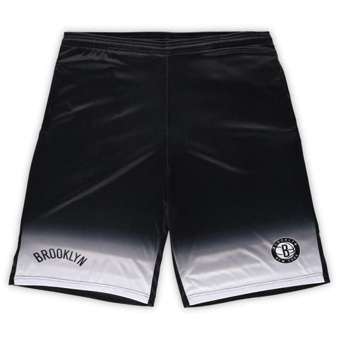 Men's Fanatics Branded Black Brooklyn Nets Big & Tall Fadeaway Shorts