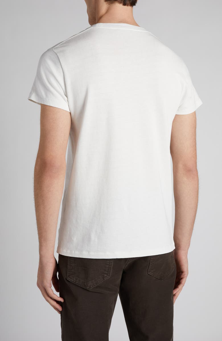 TOM FORD Cold Dye Cotton Pocket T-Shirt, Alternate, color, White