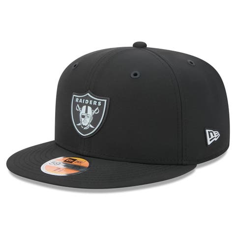 Men's New Era Black Las Vegas Raiders 2026 Sideline 59FIFTY Fitted Hat