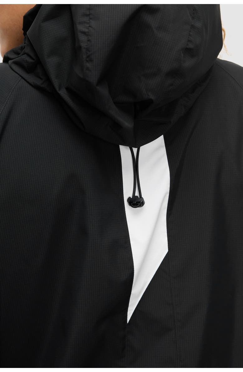 Peloton Woven Seamed Run Shell, Alternate, color, Jet Black