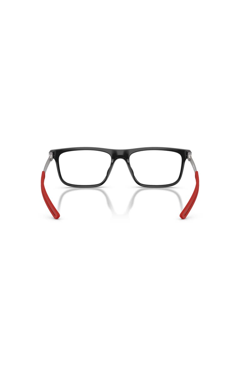 57mm Rectangle optical glasses, Alternate, color, Black