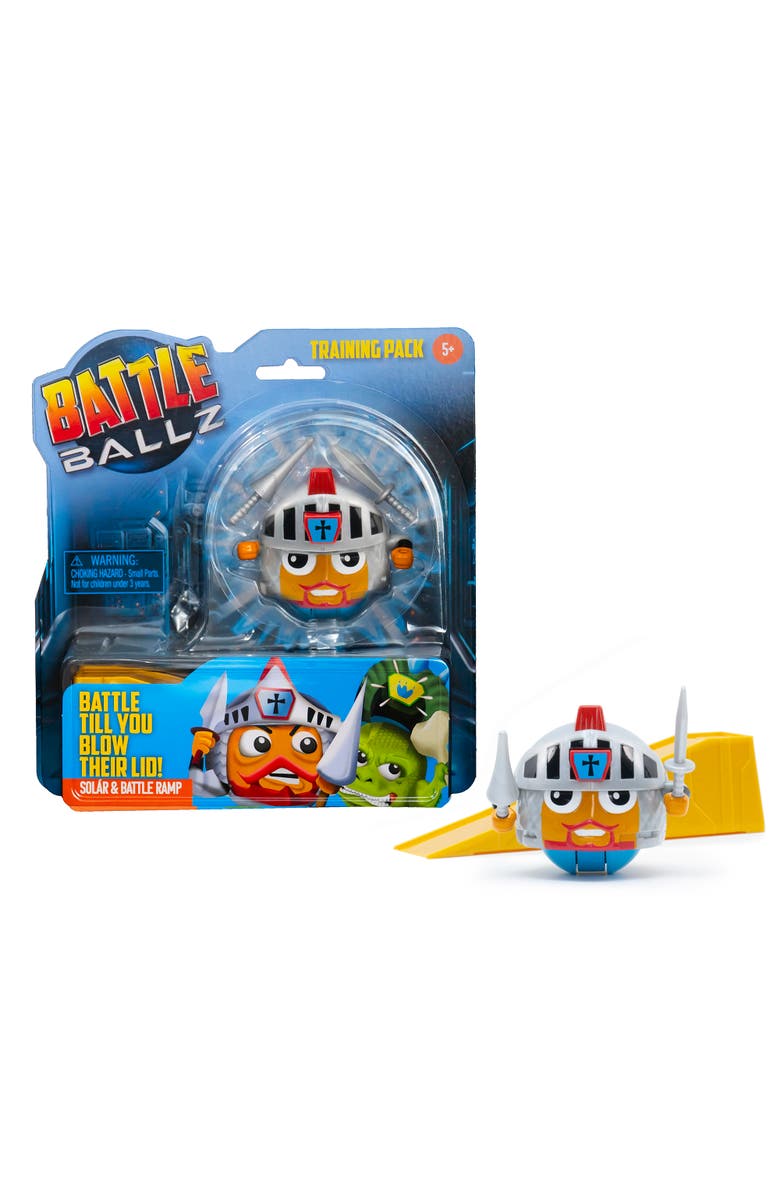 Battle Ballz Training Pack Solar Weapon Wielding Toy Knight, Kids 5+, Alternate, color, Multicolored