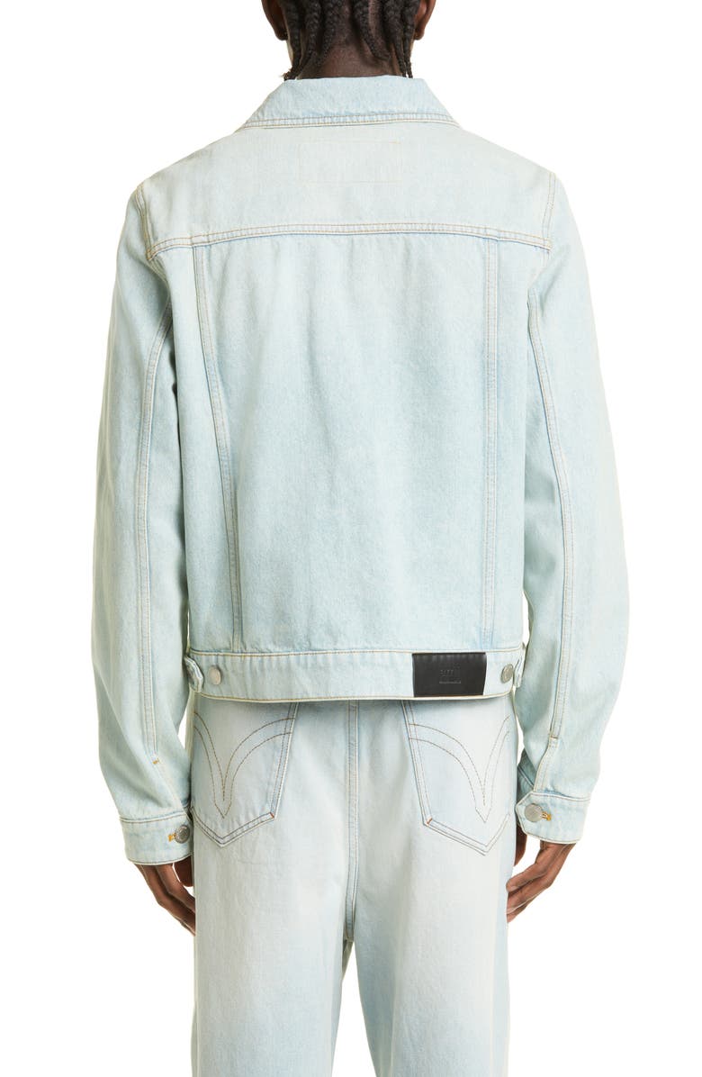 AMI PARIS Alex Fit Drop Crotch Rigid Jeans, Alternate, color, 