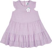 Florence Eiseman Crinkle Lawn Dress With Flower
