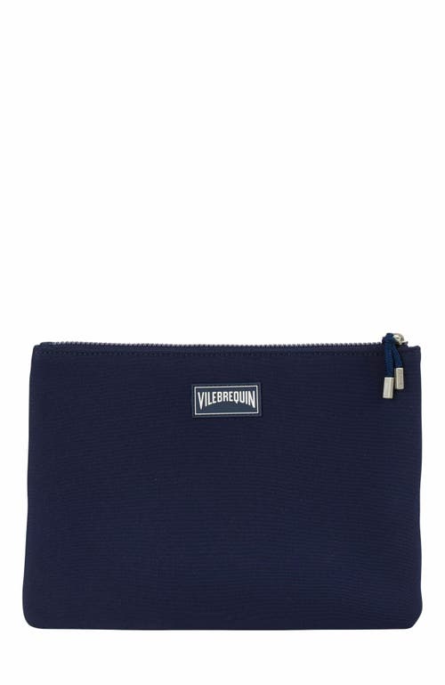 Vilebrequin Unisex Solid Neoprene Pouch
