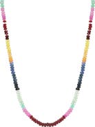 Bony Levy El Mar Sapphire Beaded Necklace