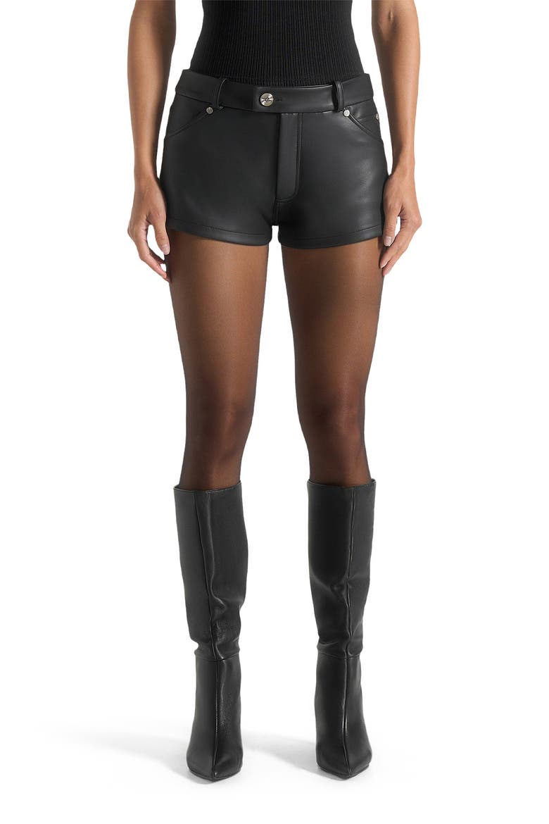 Samia Mini Shorts, Main, color, Black